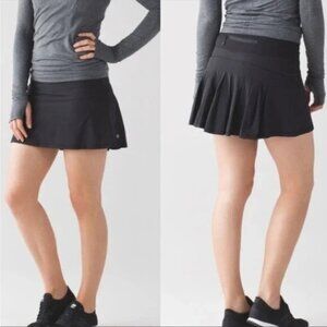 Lululemon Black Run Speed Skort, Size 4